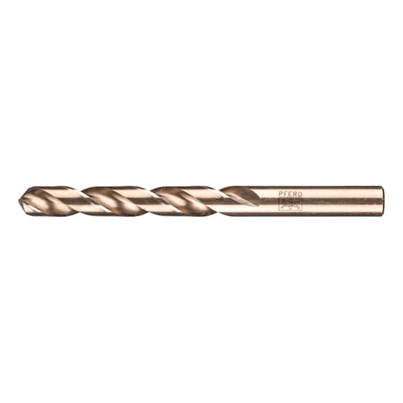 Spiral drill bit INOX diameter 12.5 mm HSS-E Co5 N DIN 1897 135 degrees extra short - Solid drill (non-detachable cutting edges)