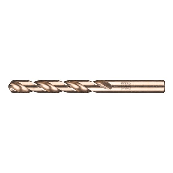 Spiral drill bit INOX diameter 13.0 mm HSS-E Co5 N DIN 1897 135 degrees extra short - Solid drill (non-detachable cutting edges)