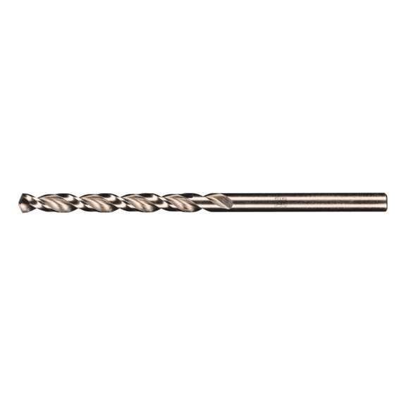 PFERD Spiral drill bit INOX diameter 4.1 mm HSS-E Co5 N DIN 1897 135 degrees extra short - Solid drill (non-detachable cutting edges)