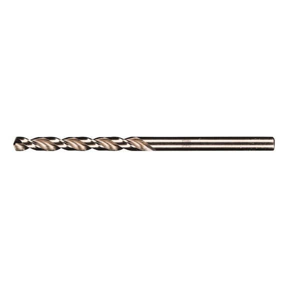 Spiral drill bit INOX diameter 4.2 mm HSS-E Co5 N DIN 1897 135 degrees extra short - Solid drill (non-detachable cutting edges)