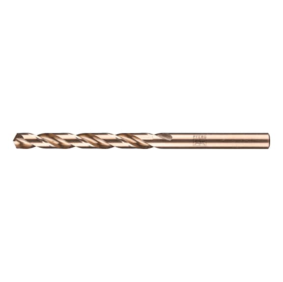Spiral drill bit INOX diameter 6.0 mm HSS-E Co5 N DIN 1897 135 degrees extra short - Solid drill (non-detachable cutting edges)