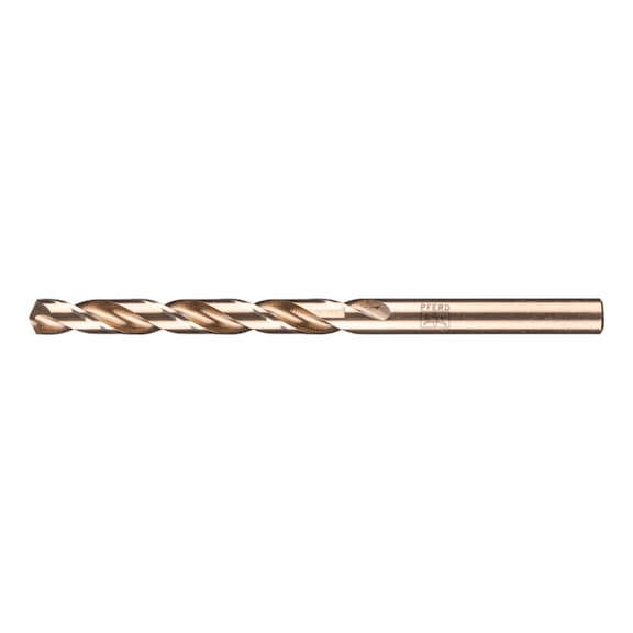 Spiral drill bit INOX diameter 6.5 mm HSS-E Co5 N DIN 1897 135 degrees extra short - Solid drill (non-detachable cutting edges)