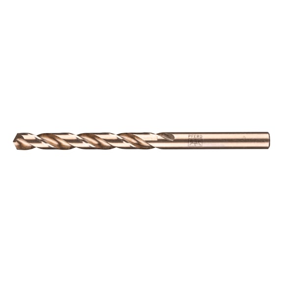 Spiral drill bit INOX diameter 7.5 mm HSS-E Co5 N DIN 1897 135 degrees extra short - Solid drill (non-detachable cutting edges)