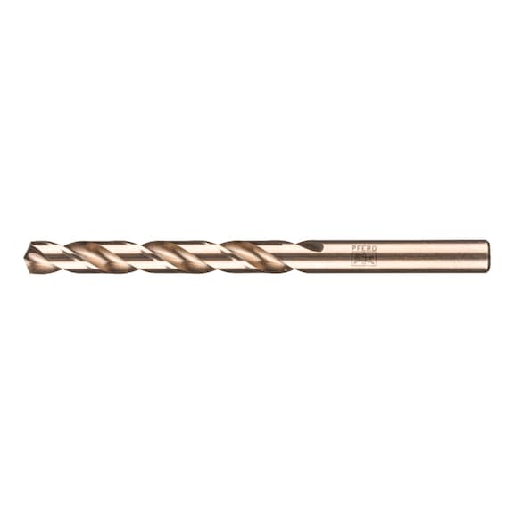 Spiral drill bit INOX diameter 8.5 mm HSS-E Co5 N DIN 1897 135 degrees extra short - Solid drill (non-detachable cutting edges)