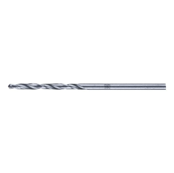 STEEL twist drill diameter 2.0 mm HSS-G N DIN 1897 118 degrees extra short - Solid drill (non-detachable cutting edges)