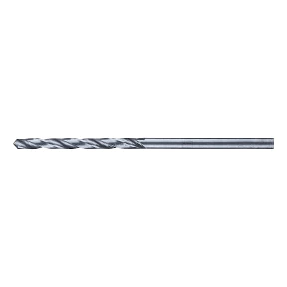 STEEL twist drill diameter 2.5 mm HSS-G N DIN 1897 118 degrees extra short - Solid drill (non-detachable cutting edges)