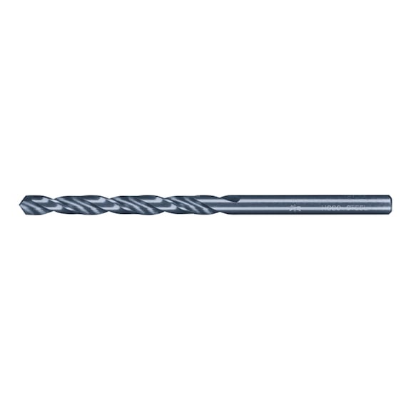 STEEL twist drill diameter 4.4 mm HSS-G N DIN 1897 118 degrees extra short - Solid drill (non-detachable cutting edges)