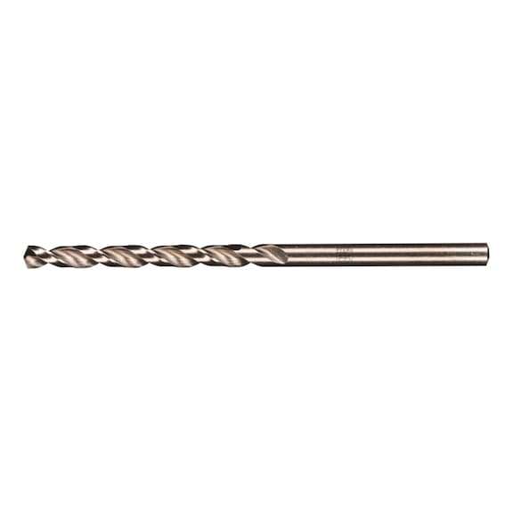 Spiral drill bit INOX diameter 3.3 mm HSS-E Co5 N DIN 340 135 degree long version - Solid drill (non-detachable cutting edges)