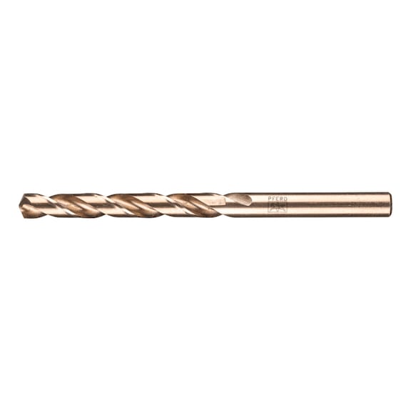 PFERD Spiralbohrer INOX Durchmesser 7,0mm HSS-E Co5 N DIN 340 135 Grad Ausf&uuml;hrung lang - Vollbohrer (nicht l&ouml;sbare Schneiden)