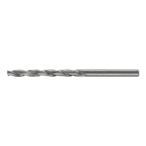 STEEL twist drill diameter 10.0 mm HSS-G N DIN 340 118 degree long version - Solid drill (non-detachable cutting edges)
