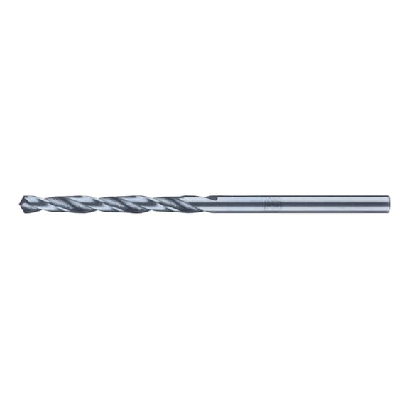 Twist drill bit STEEL diameter 3.0 mm HSS-G N DIN 340 118 degree long version - Solid drill (non-detachable cutting edges)