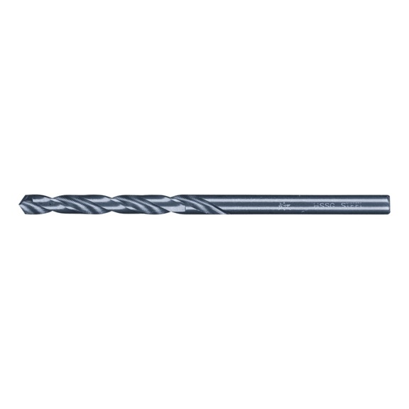 STEEL twist drill diameter 4.2 mm HSS-G N DIN 340 118 degree long version - Solid drill (non-detachable cutting edges)