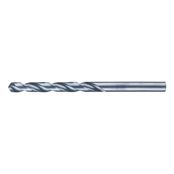 STEEL twist drill diameter 6.5 mm HSS-G N DIN 340 118 degree long version - Solid drill (non-detachable cutting edges)