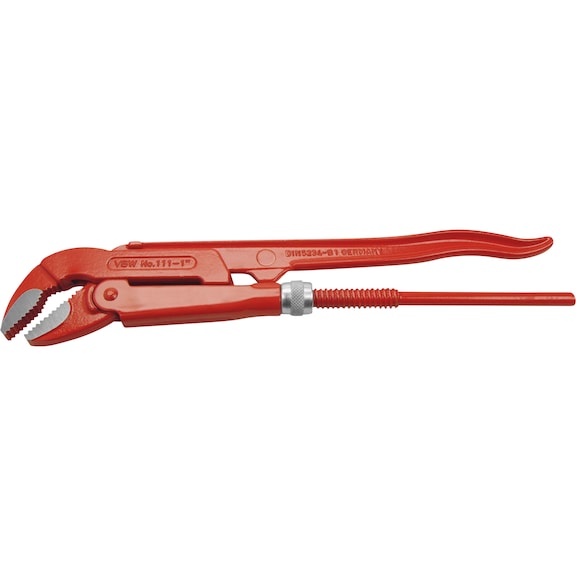 VBW Giratubo inclinato lungo 45&deg; 1 1/2 poll. 445 mm - Giratubi inclinato, testa angolata a 45&deg;, misura da 0,5 a 3"