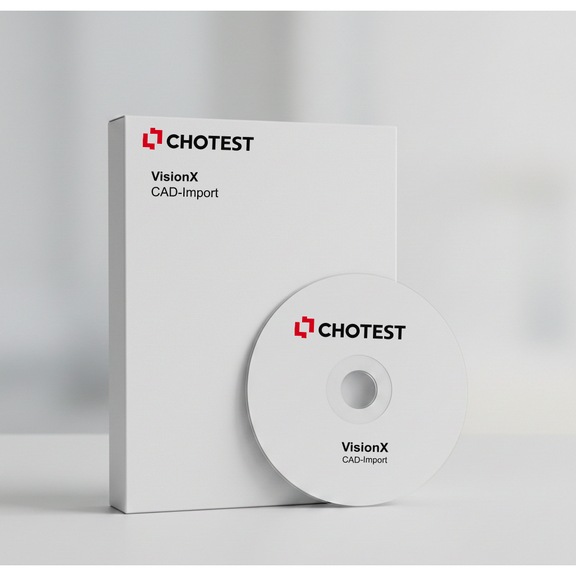 CHOTEST VisionX software module - CAD import module for VX-series measuring projectors - VisionX software module - CAD import module