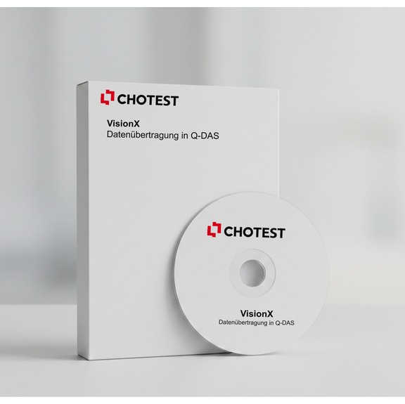 CHOTEST VisionX software module - Q-DAS module for VX-series measuring projectors - VisionX software module - Q-DAS module