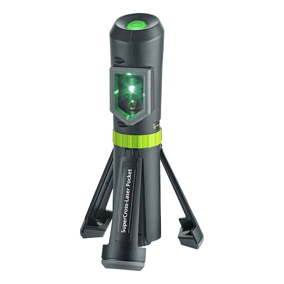 LASERLINER Miniature cross-line laser SuperCross Laser Pocket Plus - compact cross-line laser SuperCross-Laser Plus