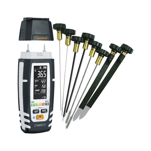 LASERLINER Material moisture meter DampMaster Allround Set  - 