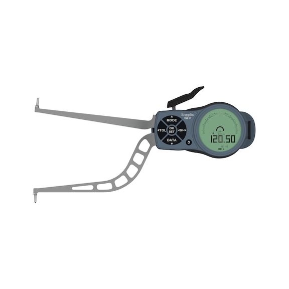 KROEPLIN Measuring gauge for internal measurement, model L390, measuring range 90-120 mm - Elektronikus gyorstapint&oacute; belső m&eacute;r&eacute;sekhez