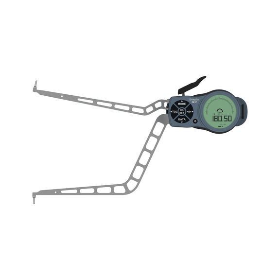 KROEPLIN Measuring gauge for internal measurement, model L4130, measuring range 130-180 mm - Jauge de mesure &eacute;lectronique pour mesure int&eacute;rieure d'al&eacute;sages, de gorges et de rainures int&eacute;rieures