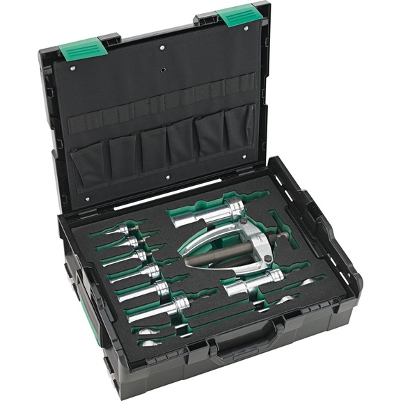 STAHLWILLE Interior removal tool set 11400/11401/12 L-BOXX 12-piece 96070112 - Internal puller sets
