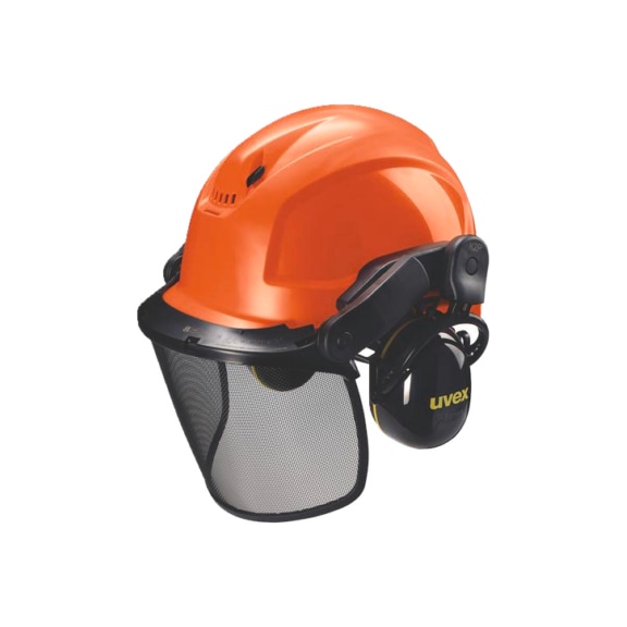 UVEX Safety helmet uvex pheos orange with vents 9774247 - UVEX Safety Helmet