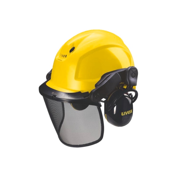 UVEX uvex pheos safety helmet, yellow with vents 9774246 - UVEX Safety Helmet