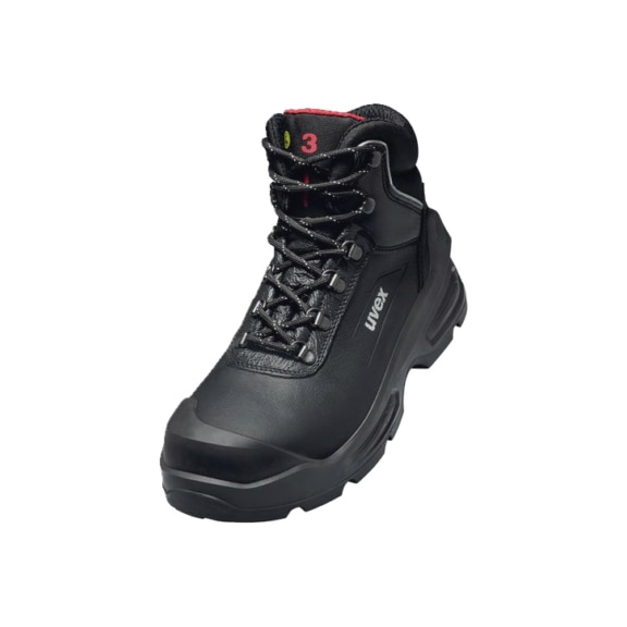 UVEX Boots S3 68791 black width 10 size 37 6879137 - Boots S3 68791 width 10