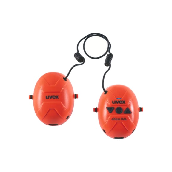 UVEX Kapselgeh&ouml;rschutz uvex aXess one Helmkapsel Basiseinheit orange SNR 27 d 2640202 - Kapselgeh&ouml;rschutz (elektronisch)