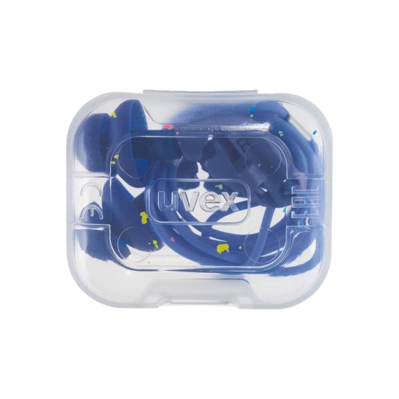 UVEX uvex xact-fit blue earplugs SNR 26 dB size XL 50 pairs 2224032 - Earplugs