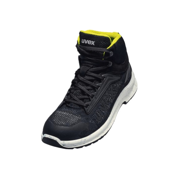 UVEX Trend Boots S1 PS 69041 black, yellow, width 10, size 48 6904148 - trend Boots S1 PS 69041 width 10