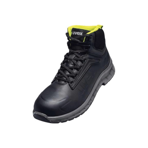 UVEX Trend Boots S3S 69322 black, yellow Width 11 Size 38 6932238 - trend Boots S3S 69322 width 11