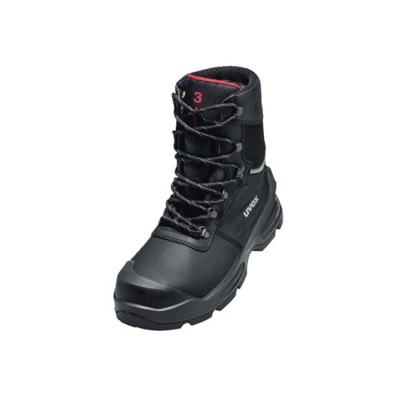 UVEX Boots S3 68813 black width 12 size 49 6881349 - Boots S3 68813 width 12