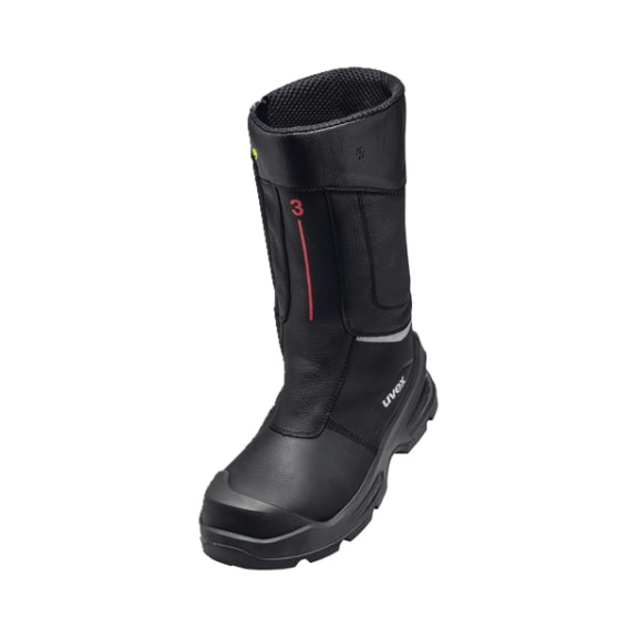 UVEX Boots S3 68821 black width 10 size 46 6882146 - Boots S3 68821 width 10
