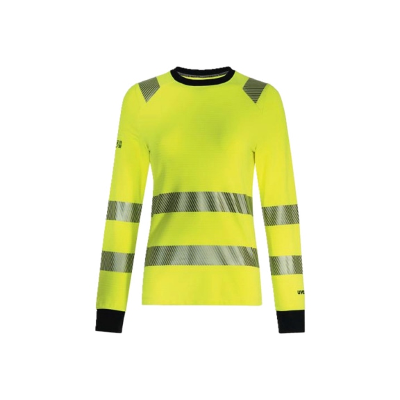 UVEX Women's long-sleeved top uvex suXXeed multifunction yellow, high-visibility yellow L 7035011 - Long-sleeved shirt