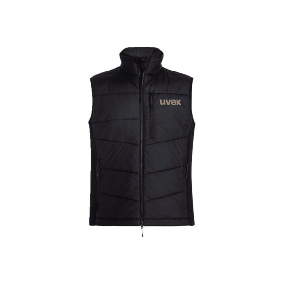 UVEX Men's hybrid vest uvex corporate 26 black, graphite XS 7070408 - Vest