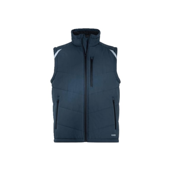 UVEX Men's quilted waistcoat uvex suXXeed craft blue, midnight blue S 7037209 - Vest