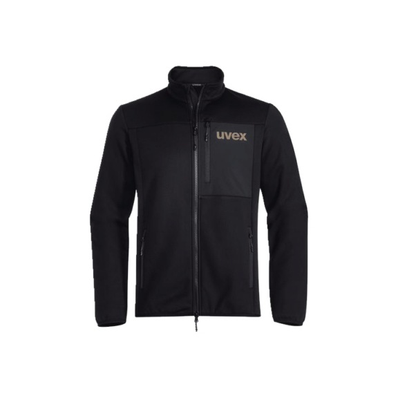 UVEX Herren Sweatjacke uvex corporate 26 schwarz, graphit XXL 7070613 - Sweatjacken