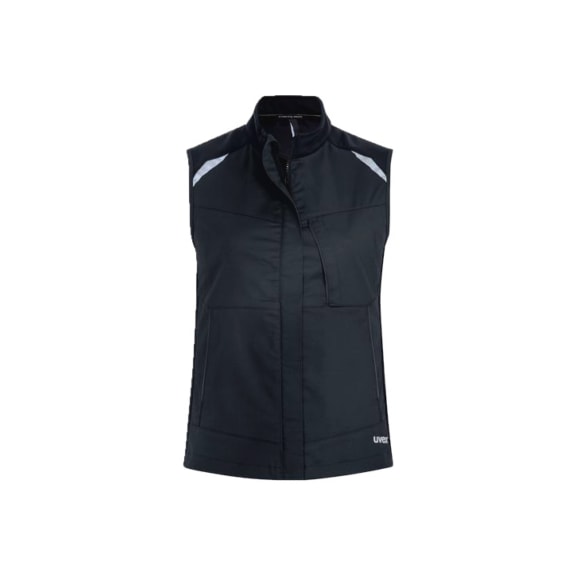 UVEX Women's work waistcoat uvex suXXeed industry black, graphite M 7039210 - Vest