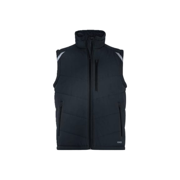 UVEX Men's quilted waistcoat uvex suXXeed craft black, graphite L 7037411 - Vest