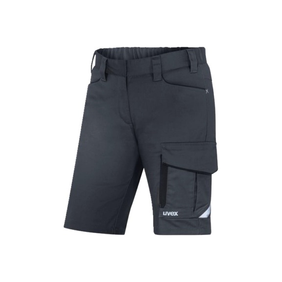 UVEX Damen Bermuda uvex suXXeed industry grau, anthrazit 34 7076900 - Bermudahosen