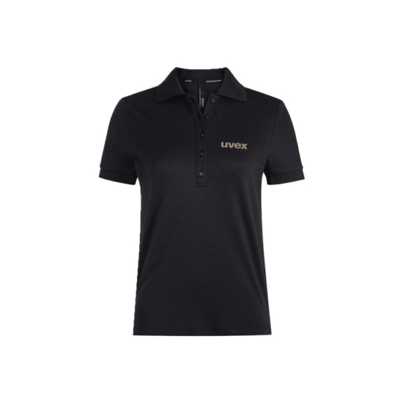 UVEX Damen Poloshirt uvex corporate 26 schwarz, graphit XXL 7071413 - Poloshirt
