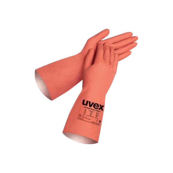 UVEX Schutzhandschuh uvex profaprotect CN34 60720 Gr&ouml;&szlig;e 9 6072009 - Chemikalienschutzhandschuhe