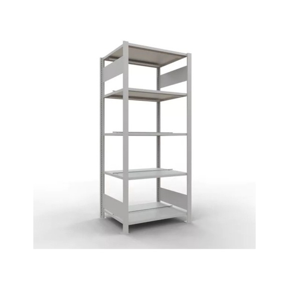 SCHULTE Basic Shelving Office Plug-in MULTIplus150 5 shelves 1800x750x600 No.36036 - Shelving (workshop)