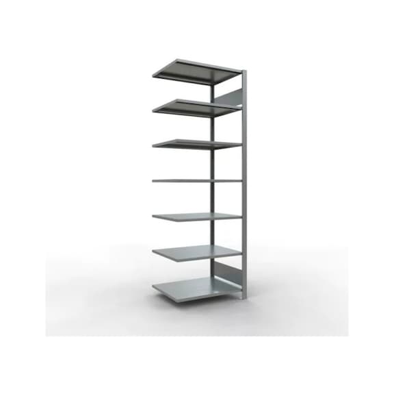 SCHULTE add-on shelvingOffice plug-in MULTIplus150 7 shelves 2300x750x600 No. 17769 - Shelving (workshop)