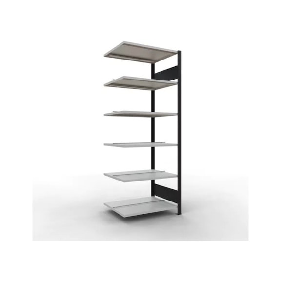 SCHULTE Anbauregal B&uuml;ro Steck MULTIplus150 6 B&ouml;den 2000x750x600 Nr.36045-S - Regal (Werkstatt)