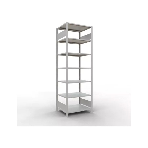 SCHULTE Basic Shelving Office Plug-in MULTIplus150 7 shelves 2300x750x600 No. 36066 - Shelving (workshop)
