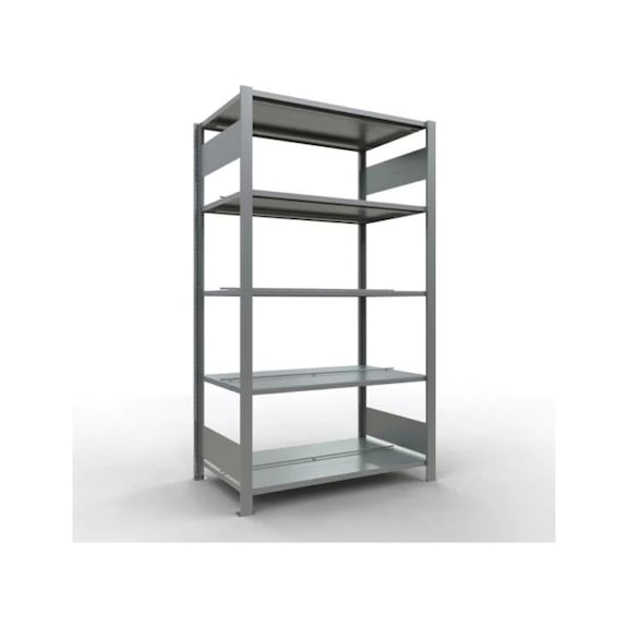 SCHULTE Basic Shelving Office Plug-in MULTIplus150 5 shelves 1800x1000x600 No.17737 - Shelving (workshop)