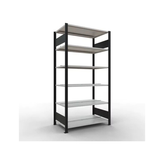 SCHULTE Grundregal B&uuml;ro Steck MULTIplus150 6 B&ouml;den 2000x1000x600 Nr.36043-S - Regal (Werkstatt)