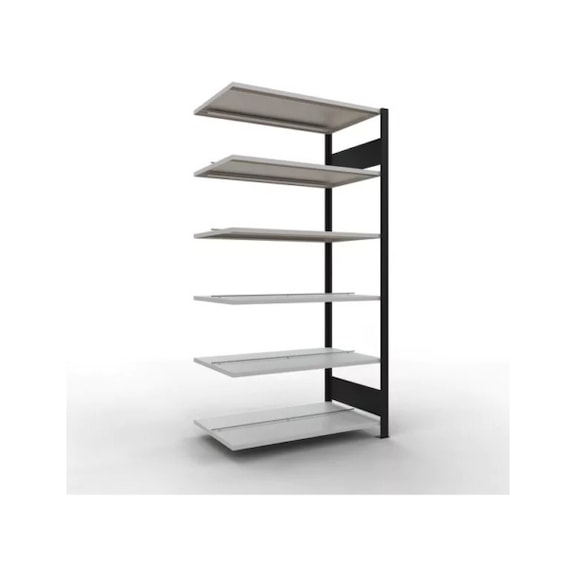 SCHULTE Anbauregal B&uuml;ro Steck MULTIplus150 6 B&ouml;den 2000x1000x600 Nr.36046-S - Regal (Werkstatt)